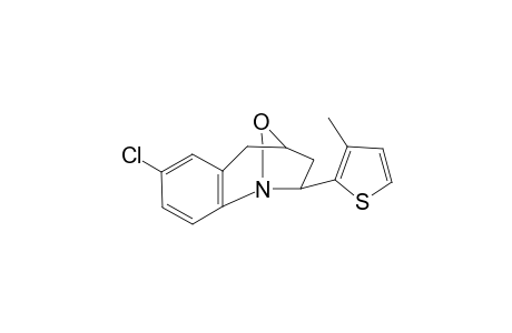 (2SR,4RS)-7-chloro-2-(3-methylthiophen-2-yl)-2,3,4,5-tetrahydro-1,4-epoxy-1-benzazepine