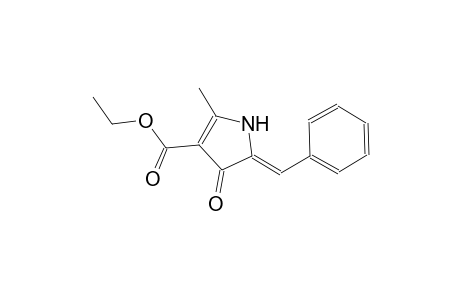 ethyl (5Z)-5-benzylidene-2-methyl-4-oxo-4,5-dihydro-1H-pyrrole-3-carboxylate