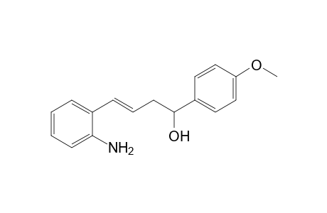 4-(2-Aminophenyl)-1-(4-methoxyphenyl)but-3-en-1-ol