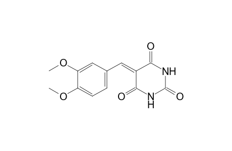 5-(3,4-dimethoxybenzylidene)barbituric acid
