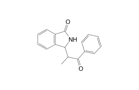 3-(1-Benzoylethyl)dihydroisoindoleone