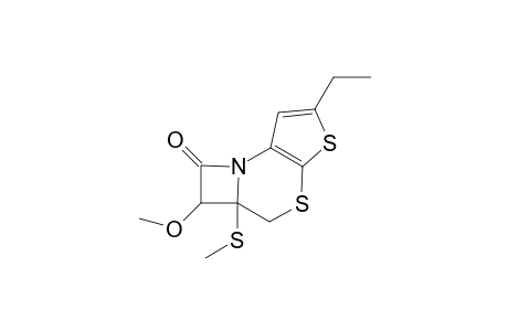6-Ethyl-2-methoxy-2a-methylsulfanyl-2a,3-dihydro-2H-4,5-dithia-7b-aza-cyclobuta[e]inden-1-one