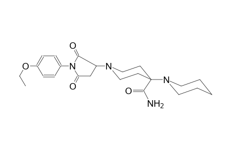 1'-(1-(4-ethoxyphenyl)-2,5-dioxopyrrolidin-3-yl)-[1,4'-bipiperidine]-4'-carboxamide