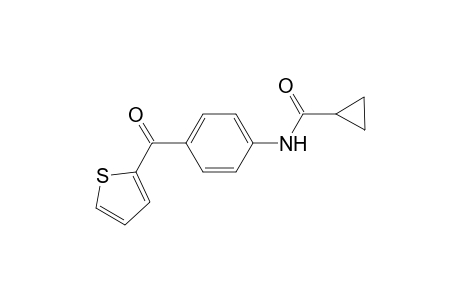 Cyclopropanecarboxamide, N-[4-(2-thienylcarbonyl)phenyl]-