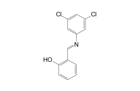 2-((E)-[(3,5-Dichlorophenyl)imino]methyl)phenol