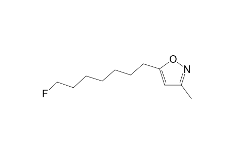 5-(7-Fluoroheptyl)-3-methylisoxazole