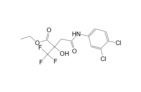 ethyl 4-(3,4-dichloroanilino)-2-hydroxy-4-oxo-2-(trifluoromethyl)butanoate