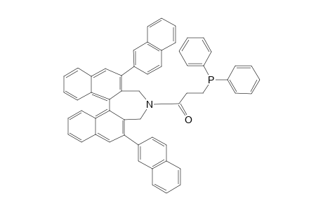 1-[2,6-DI-(NAPHTHALEN-2-YL)-3H-DINAPHTO-[2,1-C:1',2'-E]-AZEPIN-4-(5H)-YL]-3-(DIPHENYLPHOSPHINO)-PROPAN-1-ONE
