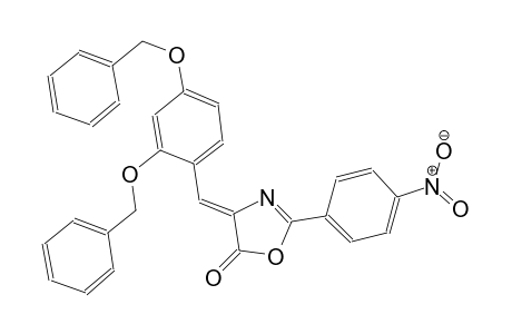 (4Z)-4-[2,4-bis(benzyloxy)benzylidene]-2-(4-nitrophenyl)-1,3-oxazol-5(4H)-one