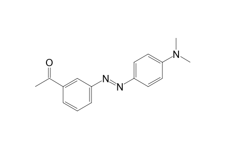 3'-[(p-dimethyiaminophenyl)azo]acetophenone