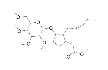 2-[2-[(Z)-Pent-2-enyl]-3-[3,4,5-trihydroxy-6-(hydroxymethyl)oxan-2-yl]oxycyclopentyl]acetic acid, 5me derivative