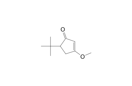 5-tert-Butyl-3-methoxy-1-cyclopent-2-enone