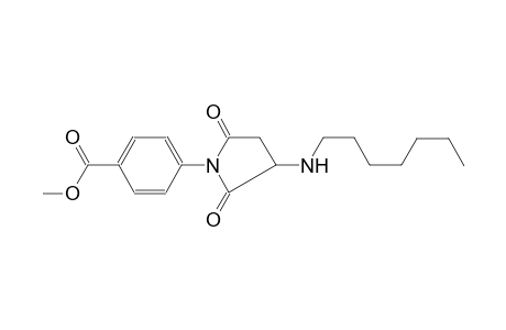 methyl 4-[3-(heptylamino)-2,5-dioxo-1-pyrrolidinyl]benzoate