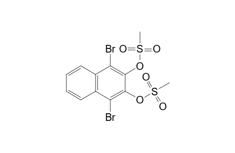 1,4-dibromo-2,3-naphthalenediol, dimethanesulfonate(ester)