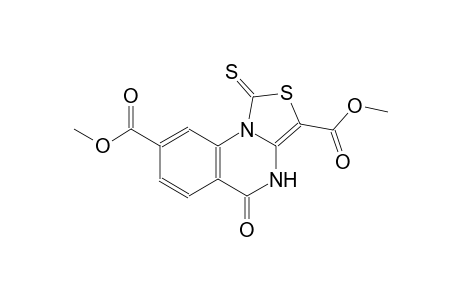 thiazolo[3,4-a]quinazoline-3,8-dicarboxylic acid, 4,5-dihydro-5-oxo-1-thioxo-, dimethyl ester