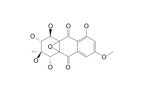 ALTERSOLANOL-O;(1R*,2R*,3R*,4R*)-1,2,3,4,8-PENTAHYDROXY-6-METHOXY-3-METHYL-1,2,3,4-TETRAHYDRO-4A,9A-EPOXYANTHRACENE-9,10-DIONE