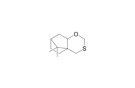 11,11-Dimethyl-5-oxa-3-thiatricyclo[6.2.1.0(1,6)]undecane