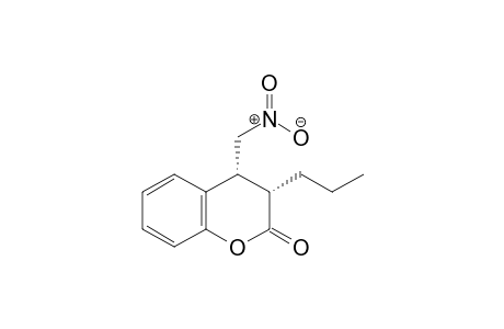 (3S,4R)-4-(Nitromethyl)-3-propylchroman-2-one