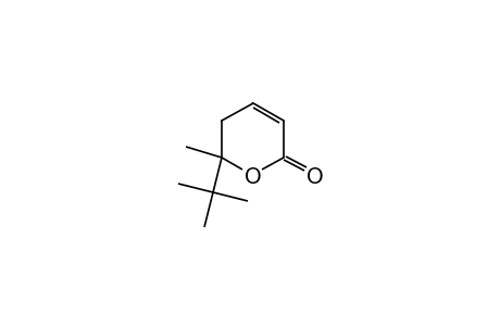 6-tert-BUTYL-5,6-DIHYDRO-6-METHYL-2H-PYRAN-2-ONE