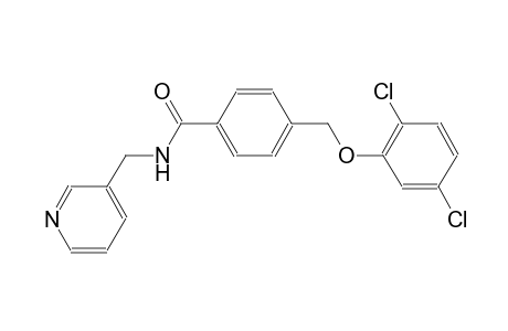 4-[(2,5-dichlorophenoxy)methyl]-N-(3-pyridinylmethyl)benzamide