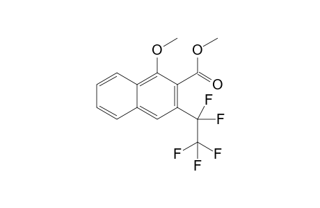Methyl 1-methoxy-3-perfluoroethyl-2-naphthoate