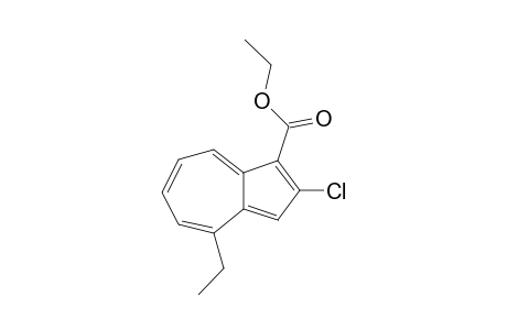 Ethyl 2-chloro-4-ethylazulene-1-carboxylate
