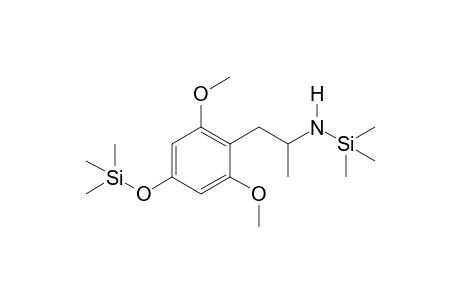 2,6-Dimethoxy-4-hydroxyamphetamine 2TMS (N,O)