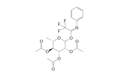 2,3,4-tri-Acetyl-L-rhamnopyranosyl (N-phenyl)trifluoroacetimidate