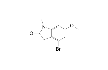 4-Bromo-6-methoxy-1-methyloxindole