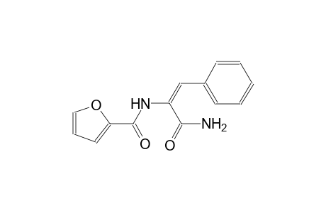 N-[(E)-1-(aminocarbonyl)-2-phenylethenyl]-2-furamide