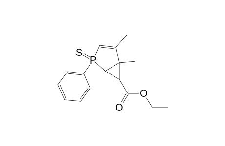 2-Phenyl-4,5-dimethyl-6-(ethoxycarbonyl)-2-phosphabicyclo[3.1.0]hexa-3-ene 2-Sulfide