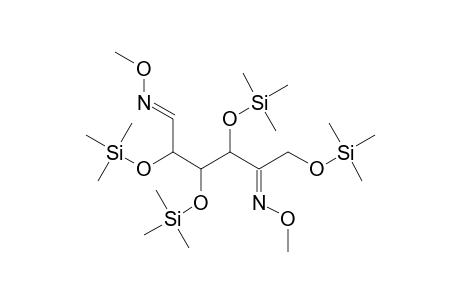 xylo-Hexos-5-ulose, 2,3,4,6-tetrakis-O-(trimethylsilyl)-, bis(O-methyloxime)