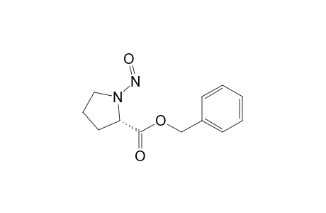 L-Proline, 1-nitroso-, phenylmethyl ester