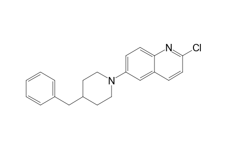 2-Chloro-6-(4-benzylpiperidin-1-yl)quinoline
