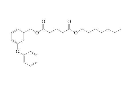 Glutaric acid, heptyl 3-phenoxybenzyl ester