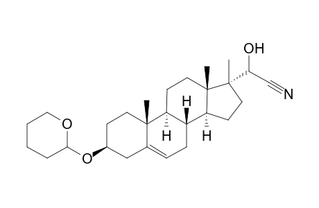 22-Cyano-17.alpha.-hydroxy-3.beta.-tetrahydropyran-2'-yloxypreg-5-ene