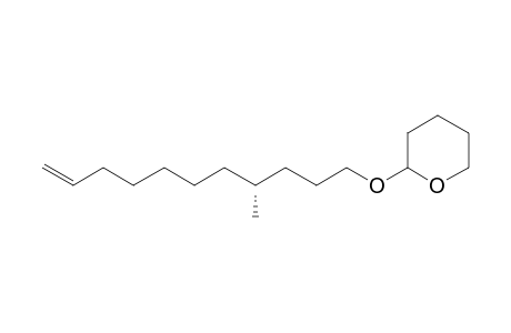2-{[(4R)-4-Methylundec-10-en-1-yl]oxy}tetrahydro-2H-pyran