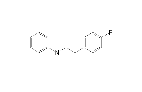 N-[2-(4-Fluorophenyl)ethyl]-N-methylaniline