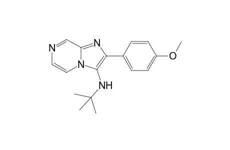 N-(t-Butyl)-2-(p-methoxyphenyl)-imidazo[1,2-a]pyrazin-3-amine