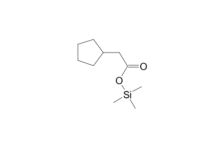 Cyclopentylacetic acid trimethylsilyl ester