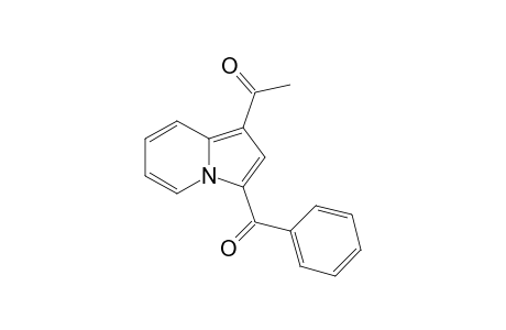 1-Acetyl-3-benzoylindolizine