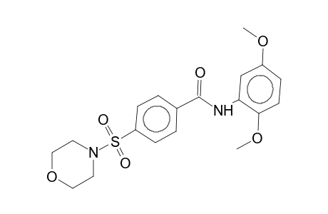 N-(2,5-dimethoxyphenyl)-4-morpholinosulphonylbenzamide