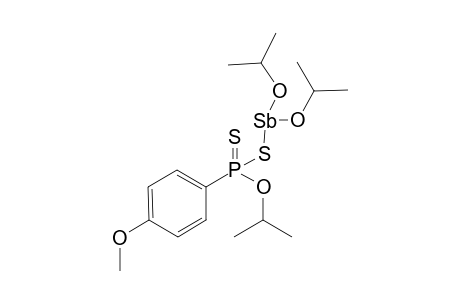 (O-isopropyl (4-methoxyphenyl)phosphonothioic) (diisopropyl stibenous) thioanhydride