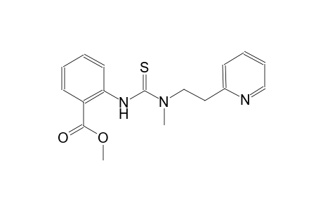 benzoic acid, 2-[[[methyl[2-(2-pyridinyl)ethyl]amino]carbonothioyl]amino]-, methyl ester