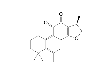 6-METHYLCRYPTOTANSHINONE;14,16-EPOXY-6-METHYL-5(10),6,8,13-ABIETATETRAENE-11,12-DIONE