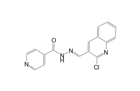 (E)-N'-((2-Chloroquinolin-3-yl)methylene)isonicotinohydrazide