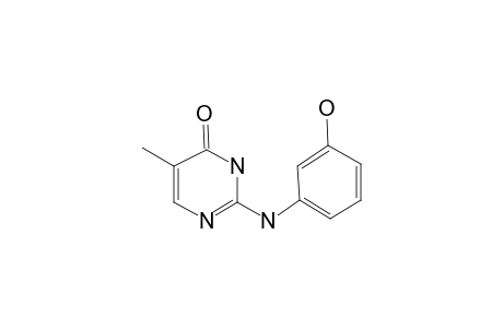 2-(3'-Hydroxyphenylamino)-5-methyl-4-oxo-3,4-dihydropyrimidine