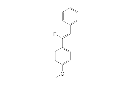 (Z)-1-(4-METHOXYPHENYL)-1-FLUORO-2-PHENYLETHENE