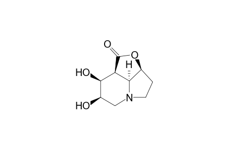 (2aS,3S,4R,8aS,8bS)-3,4-Dihydroxyoctahydro-2H-furo[4,3,2-hi]indolizin-2-one
