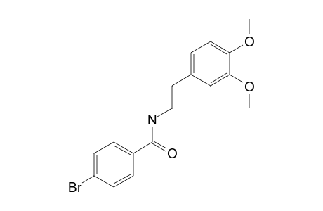 Benzamide, 4-bromo-N-(3,4-dimethoxyphenethyl)-